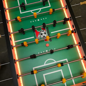 COMMERCIAL 4-PLAYER LED VALLEY TORNADO FOOSBALL TABLE